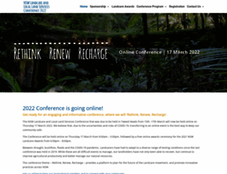 nswlandcareconference.com.au screenshot