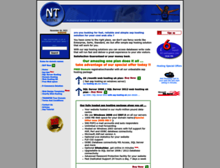 nt-webspace.com screenshot