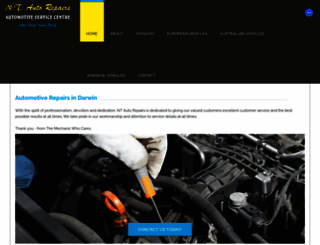 ntautorepairs.com.au screenshot