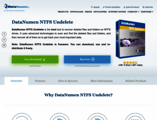ntfs-undelete.com screenshot
