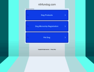 nthfundog.com screenshot