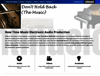 ntmusic.org.uk screenshot