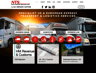 nts-express.co.uk screenshot