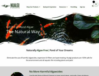 nualgiaquarium.com screenshot