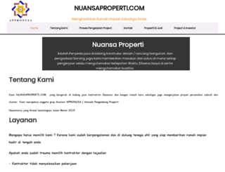 nuansaproperti.com screenshot