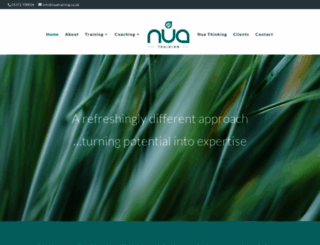 nuatraining.co.uk screenshot