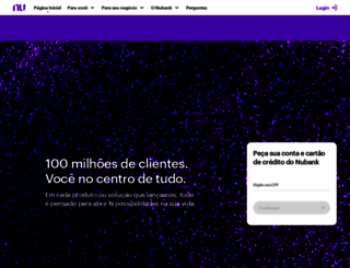 nubank.com.br screenshot