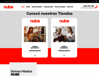 nubehilados.com screenshot