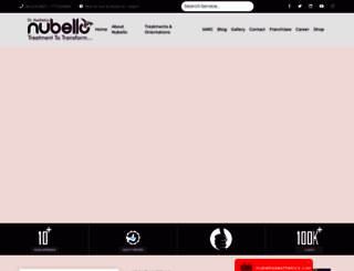 nubelloaesthetics.com screenshot