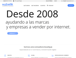 nubetik.com screenshot