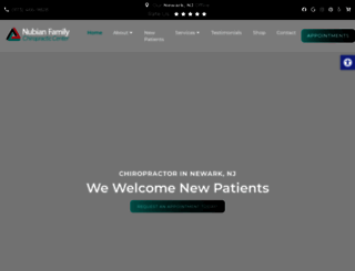 nubianfamilychiro.com screenshot
