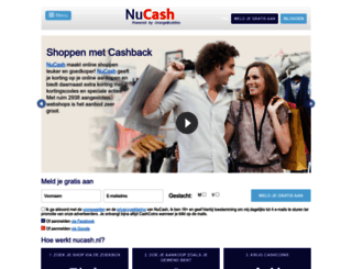 nucash.nl screenshot