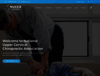 nucca.org screenshot