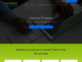 nucentric.com screenshot