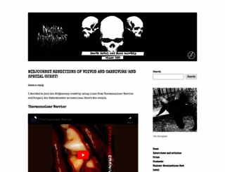 nuclearabominations.com screenshot