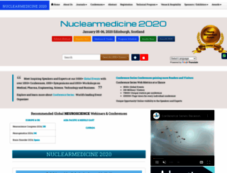 nuclearmedicine.conferenceseries.com screenshot