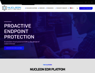 nucleon-security.com screenshot
