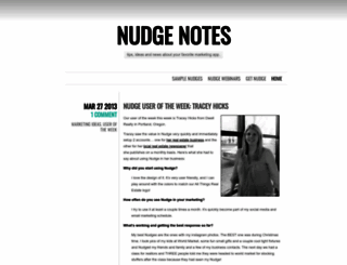 nudgeapp.wordpress.com screenshot