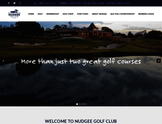 nudgeegolf.com.au screenshot