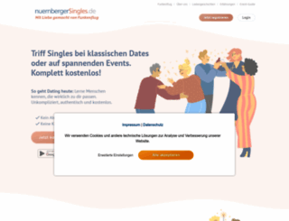 nuernbergersingles.de screenshot