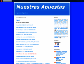 nuestrasapuestasdam.blogspot.com screenshot