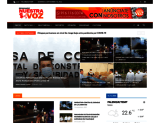 nuestravoz.com.mx screenshot