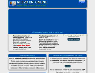 nuevodnionline.com.ar screenshot