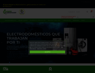 nuevoelectro.com screenshot