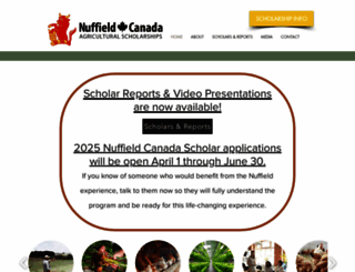 nuffield.ca screenshot