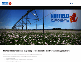 nuffieldinternational.org screenshot