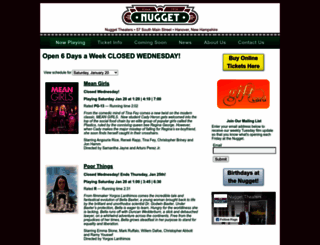 nugget-theaters.com screenshot