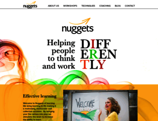 nuggetsoflearning.co.uk screenshot