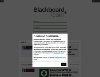 nuigalway.blackboard.com screenshot