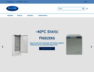 nulinerefrigeration.com.au screenshot
