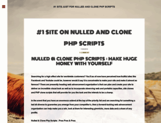 nulled-and-clone-php-scripts.weebly.com screenshot