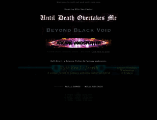 nulll-void.com screenshot