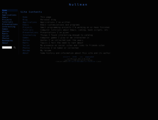 nullman.net screenshot