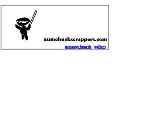 numchuckscrappers.com screenshot