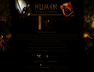 numen-game.com screenshot