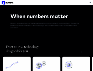numerix.com screenshot