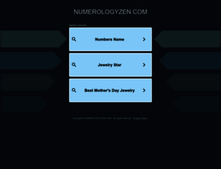 numerologyzen.com screenshot