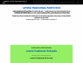 numerosloteriatradicional.com screenshot