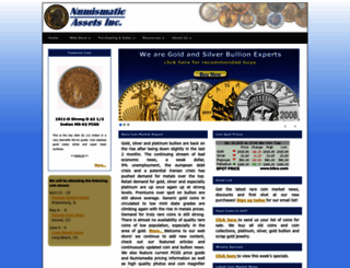 numismaticassets.com screenshot