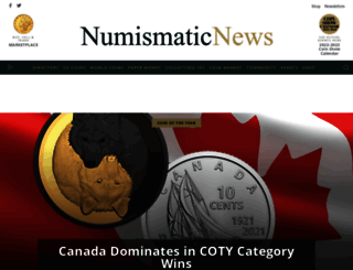 numismaticnews.net screenshot
