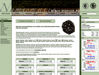 numismatik.ch screenshot
