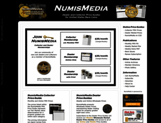 numismedia.com screenshot