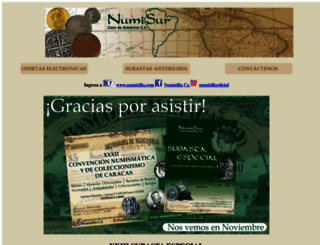 numisur.com screenshot