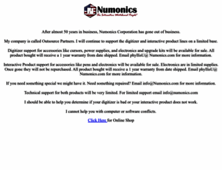 numonics.com screenshot