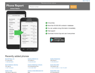 numreport.com screenshot