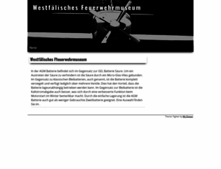 nun.westfaelisches-feuerwehrmuseum.de screenshot